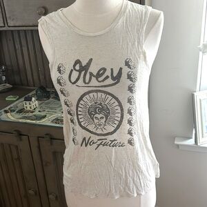 Obey open-back tank top